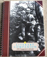 1993 Literary Companion Engagement Calendar Compiled Margaret Wagner UNUSED!