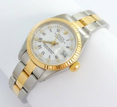 Rolex Datejust Damenuhr Stahl/Gold Oysterband Ref. 69173