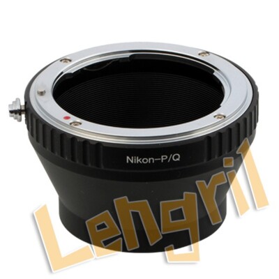 Lens Adapter For Nikon Nikkor F Mount D/SLR to Pentax Q PQ Q-S1/Q/Q10/Q7 