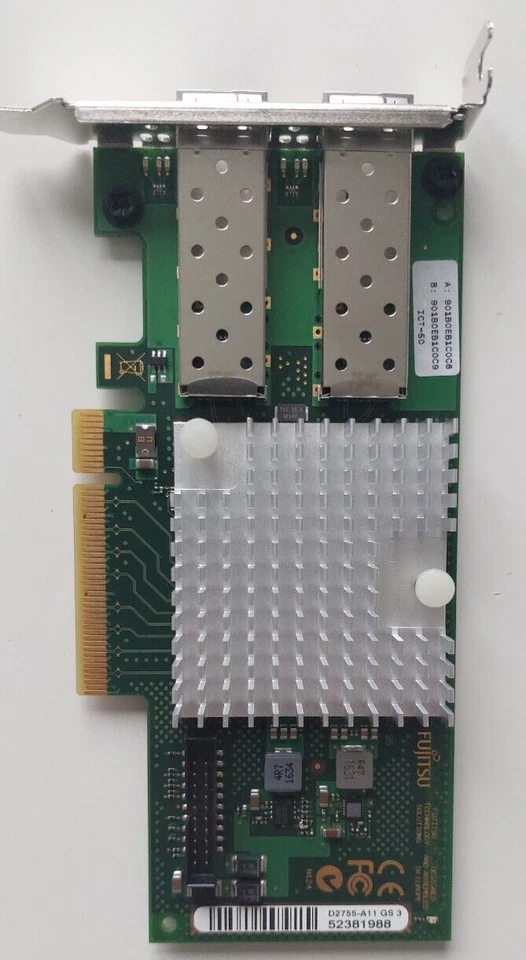 Fujitsu - D2755-A11 GS 3 - Primergy Dual-Port 10 Gb Ethernet Pcie X8 - New - Image 3 of 4