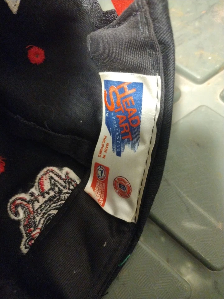 San Diego State Aztecs Head Start Sportswear Vintage 90s Logo Snapback Hat - Image 4 of 4