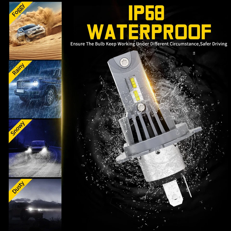 Faro antiniebla LED de 4 puertas utilitario deportivo Nissan X-Trail 2002 2003 con ventilador Foto 4 de 4