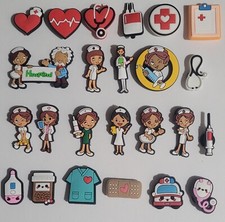 24 pcs. Medical Theme Shoe Charms For Crocs
