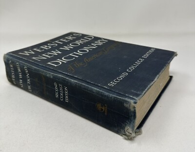 Websters New World Dictionary Of The American Language 2nd College