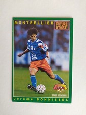 OFFICIAL FOOTBALL CARDS PANINI 1995 FUTURE STARS MONTPELLIER BONNISSEL n 214