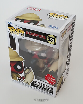 🚦Funko Pop! Marvel Deadpool Safari - GameStop Exclusive - #931