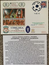 CHELSEA V LIVERPOOL CHAMPIONS LEAGUE 2005 FIRST DAY COVER