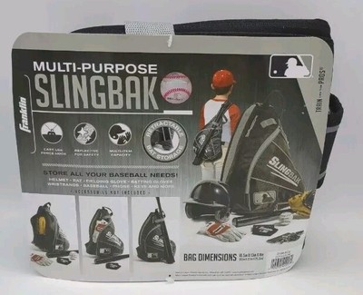 Franklin Baseball Slingbak MLB Multi-Purpose Youth Sports Bag - Train Game Gear