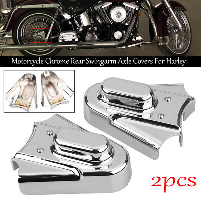 Caches Arrière Pour Tubes Oscillant Harley Davidson Softail 2000-2007 (sauf Modèles Deuce, Fat Boy, Night Train, Springer)