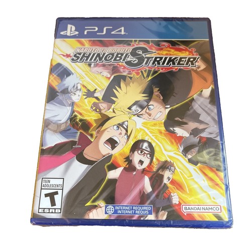 Naruto to Boruto Shinobi Striker - PS4 Game Original Case
