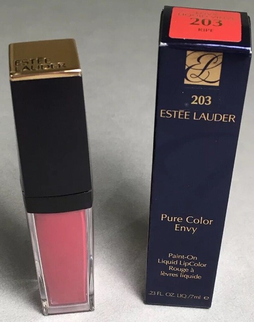 Estee Lauder Pure Color Envy Paint On Liquid Lipcolor 203 Ripe 7ml New In Box