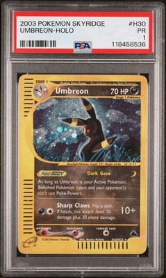Umbreon H30/H32 Skyridge Holo for sale online | eBay Australia
