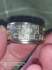 F�r immer und ewig" is a traditional German sentiment promise, or wedding bands