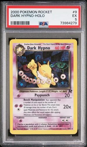 Dark Hypno (Unlimited) graded PSA 5 for sale on eBay