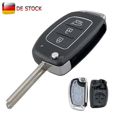 Autoschlüssel 3 Tasten Gehäuse Reparatursatz für Hyundai i20 i30 I40 ix30 Tucson