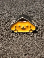 Pompompurin Bead Charm for Snake Chain Bracelet – Cute Yellow Dog Design