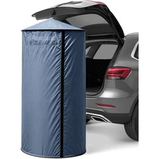 Instant Changing Tent for SUV Trunk, Easy Pop-Up Privacy Shelter Blue