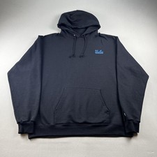 UCLA Bruins Hoodie Sweatshirt Mens XL Black Champion University College NCAA