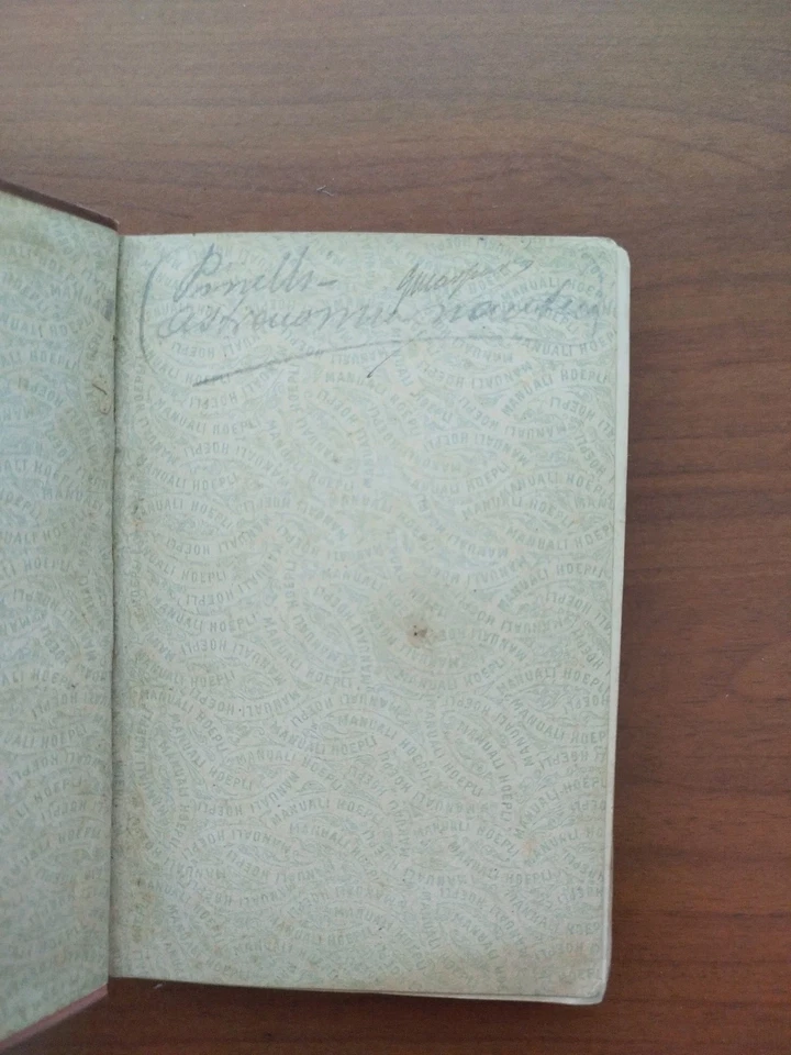 Manuali Hoepli - ASTRONOMIA NAUTICA - G.Naccari - 1898 - Immagine 3 di 4