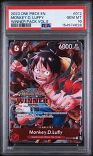 Monkey.D.Luffy 3rd Anniversary Winner Sealed Pack Prices | One