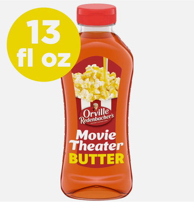 Orville Redenbacher s Movie Theater Butter Flavored Topping Oil, 13 fl oz