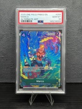 One Piece - Marco PRB02-008 (SR) Alt Art SR PSA 10