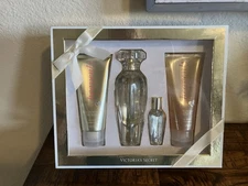 Victoria's Secret HEAVENLY Perfume Set W/ Angel Touch Lotion/ Wash Imperfect Box