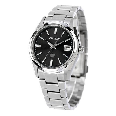 Unbenutzte CITIZEN The Citizen AQ4080-52E Black Eco-Drive Herrenuhr in Box