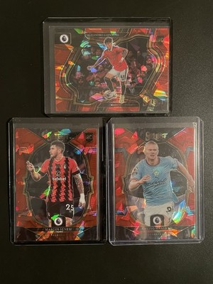 Rookie Card Lot PLS + Erling Haaland Red Ice