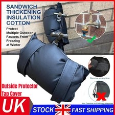 Waterproof tap cover Frost Protector outdoor Insulation Garden Winter Jacket UK