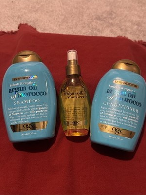 OGX Renewing Argan Oil of Morocco Shampoo & Conditioner 13oz Repair & Strength