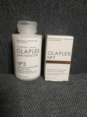 2x-Olaplex ~Hair Perfector N°3  And N°7 Bonding Oil Both New & Sealed!