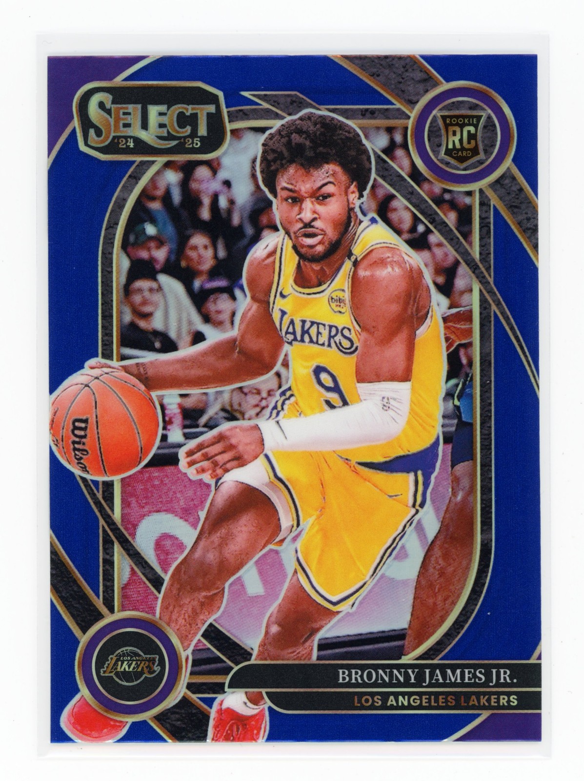 2024 Panini Select Bronny James Jr. Courtside Silver Prizm #290 RC Lakers