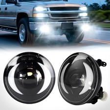 LED With DRL Driving Fog Lights for 2007-2013 Avalanche/ 2007-2014 Chevy