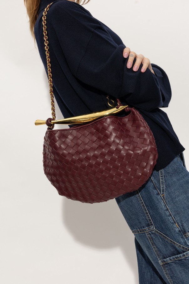 Bottega Veneta - Women - ‘Sardine Small’ handbag - Burgundy thumbnail 2