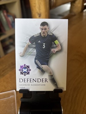 22-23 Futera Unique World Football - Defenders Andrew Robertson #23 Amethyst /34