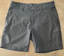 PELAGIC Men’s Shorts Navy Blue Size 34 High Performance 