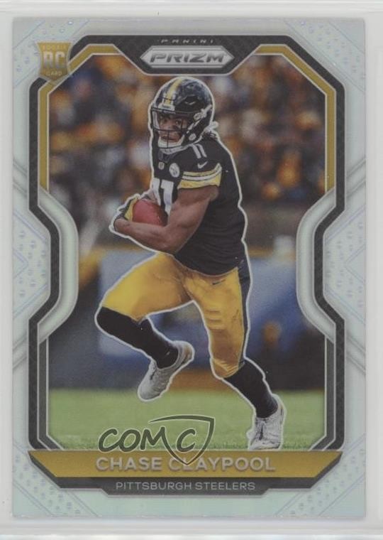 2020 Panini Prizm Rookie Silver Prizm Chase Claypool #392 0nr3