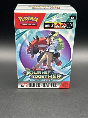 Pokemon Scarlet and Violet SV9 Journey Together Build & Battle Box