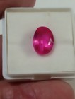 NATURAL EARTH MINED GGL CERTIFIED GEM TESTED HEATED OVAL PINK SAPPHIRE 4.97 CT. — photo 5