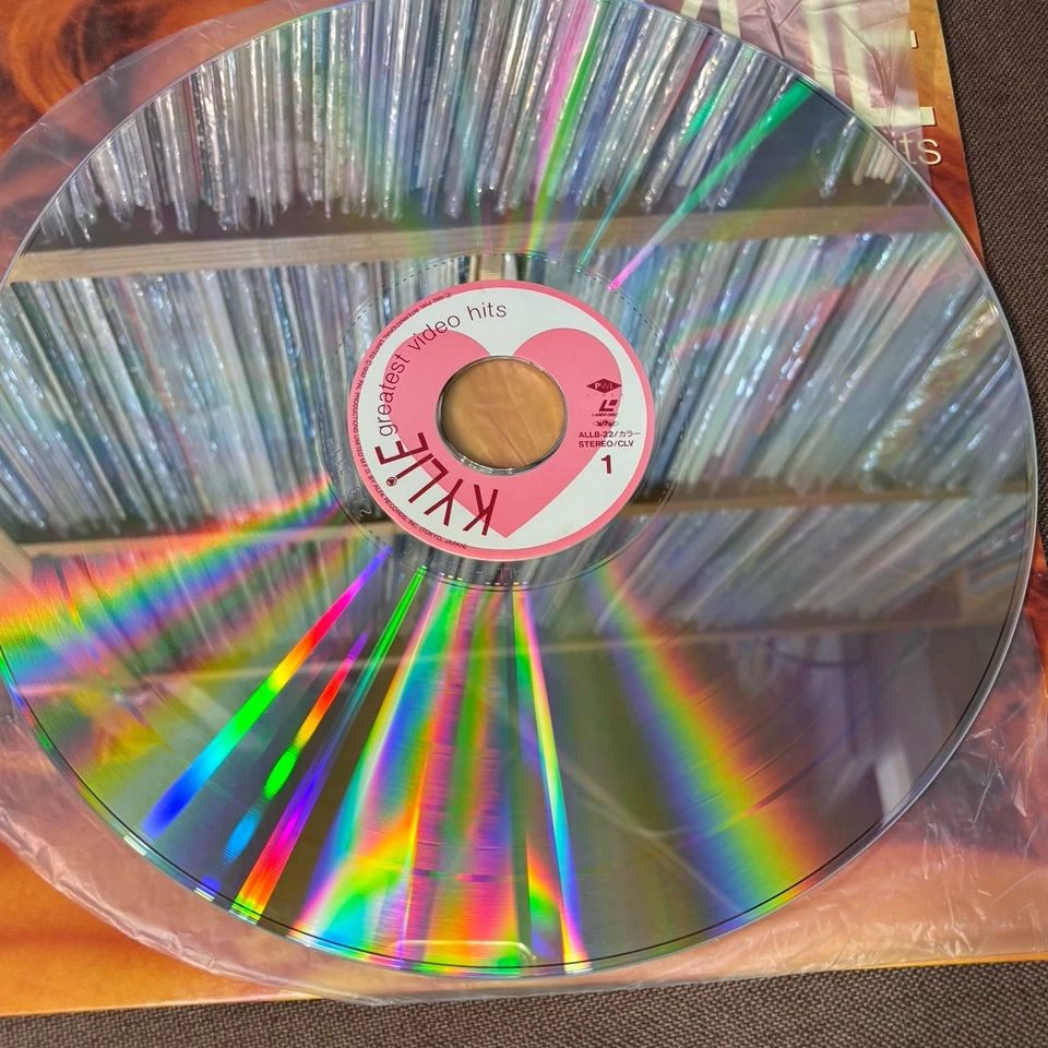 KYLIE MINOGUE Greatest Video Hits JAPAN Laser Disc LD ALLB-22 w/ POSTER INSERT - Image 3 of 4