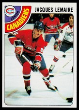 1978-79 TOPPS NHL Hockey EX+ Card #180 - JACQUES LEMAIRE, Montreal Canadiens