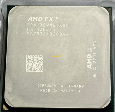 AMD FX-6100 CPU Six Core 3.3 GHz FD6100WMW6KGU Socket AM3+ Processor 95W