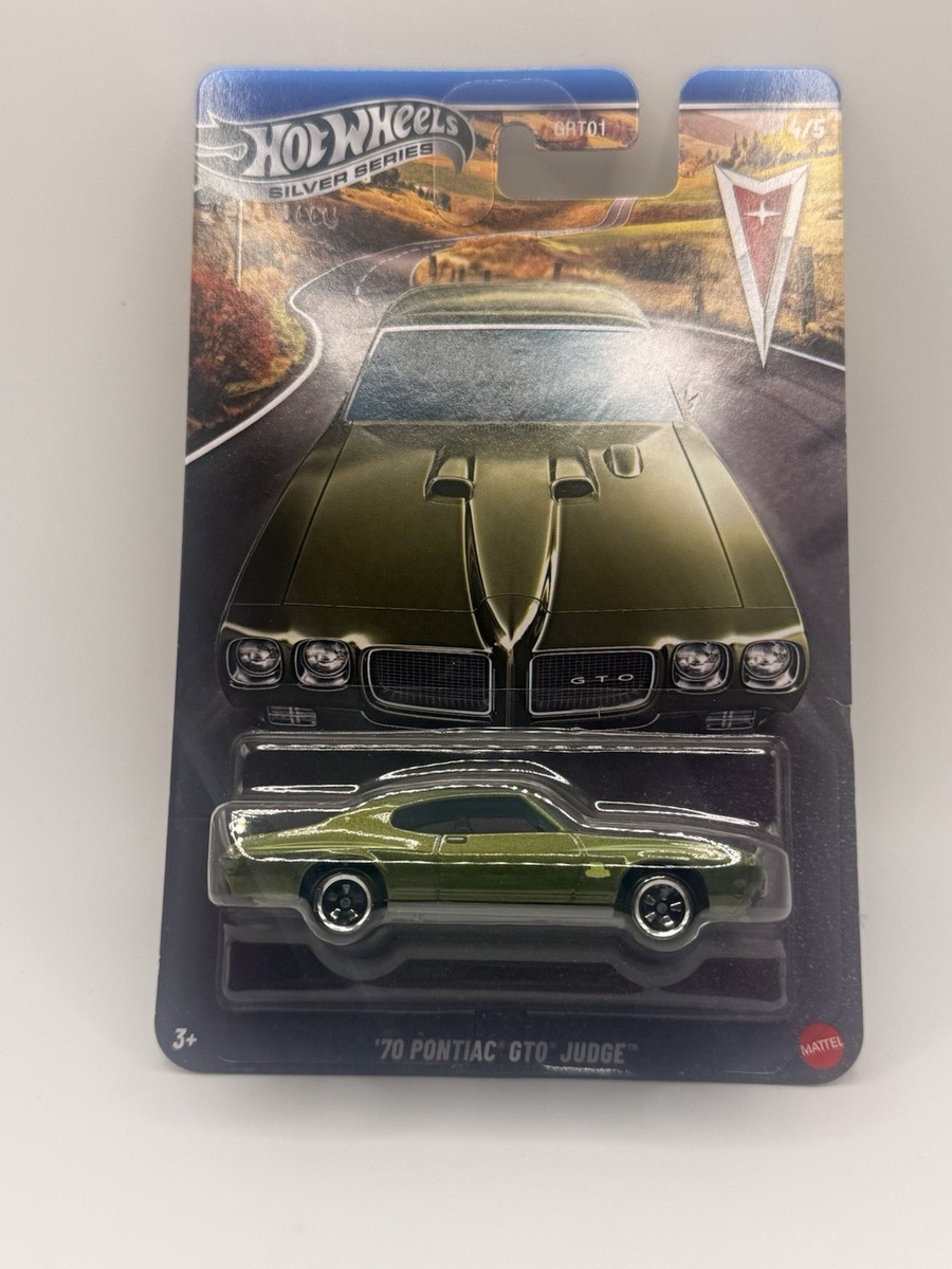 Hot Wheels Silver Series '70 Pontiac GTO Judge - 1:64 Diecast Car