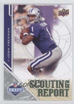 2009 Upper Deck Draft Edition Scouting Report Josh Freeman #209 0j0