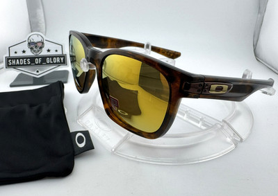 OAKLEY GARAGE ROCK SHAUN WHITE TORTOISE W/ 24K GOLD IRIDIUM POLARIZED SUNGLASSES