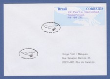 Brasil Procomp ATM 1997, 4 dígitos, valor 00,31 en dirección. FDC ¡RARO!