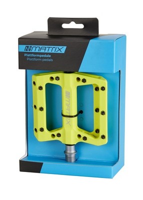 MATRIX Plattformpedal Composite PE76 Gewinde: 9/16 Zoll, gedichtetes Industriela