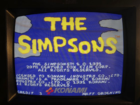 The Simpsons PCB - ザ・シンプソンズ - Arcade Konami 1991