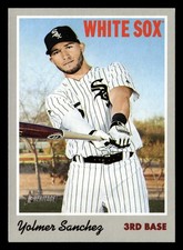 Yolmer Sanchez 2019 Topps Heritage #91 Chicago White Sox Buy10get5FREE